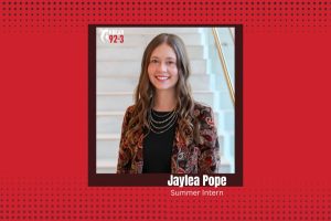 Jaylea Pope Returns to Rural Radio Association as KBEAR 92.3 Summer Intern