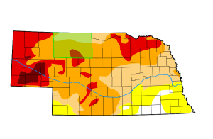 Drought Expands Across Central Nebraska Following Week of Intense Heat