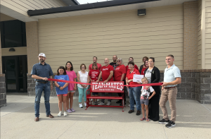 Broken Bow Teammates Unveil New Bench at North Park Elementary 