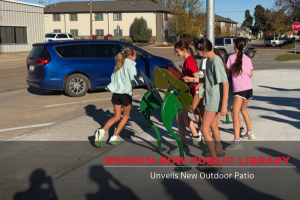 A Little Music, a Lot of Community: Broken Bow Library Unveils New Outdoor Patio