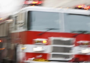 Combine destroyed in fire north of Lexington