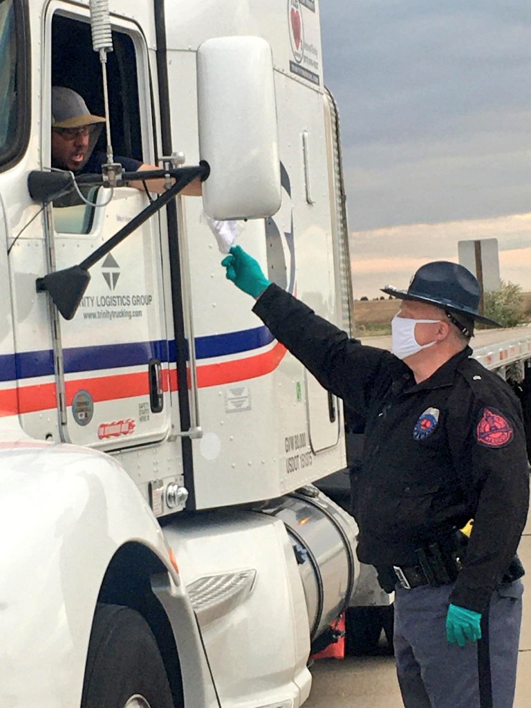 KRVN 880 – KRVN 93.1 – KAMI - Troopers Distribute 95,000 Masks to Truck ...