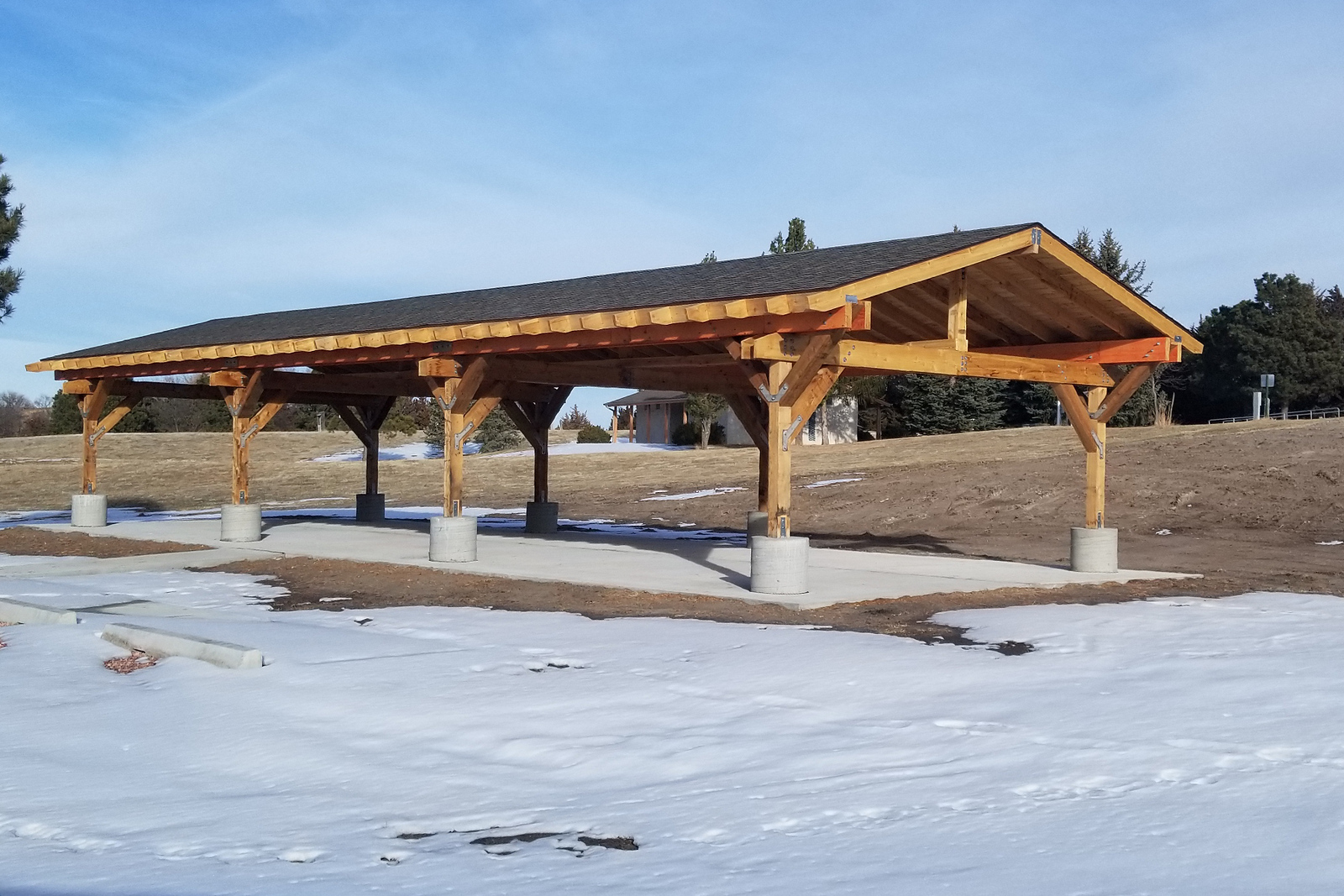 KRVN 880 – KRVN 93.1 – KAMI - New shelter constructed at Merritt Reservoir