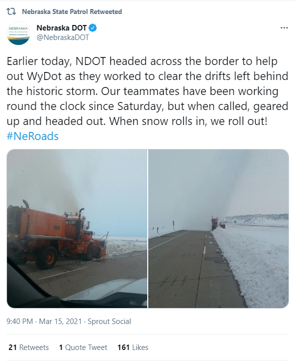 KRVN 880 – KRVN 93.1 – KAMI - NDOT chips in to help WyDOT