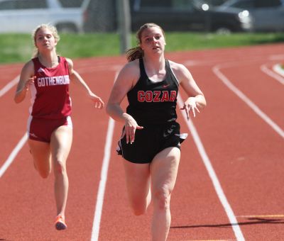 Cozad Senior having big season on the Track