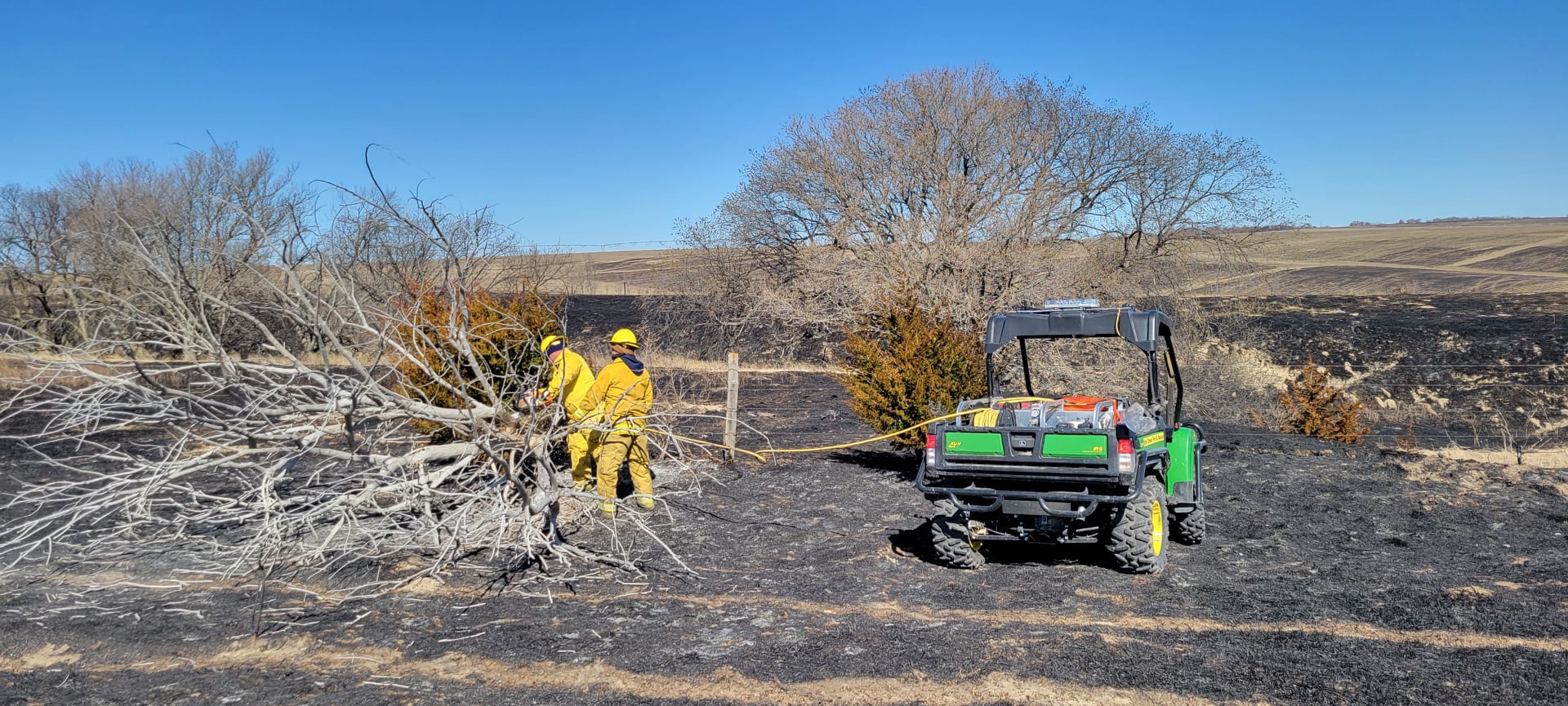 KRVN 880 KRVN 93.1 KAMI Several Fire Departments Team up To Stop