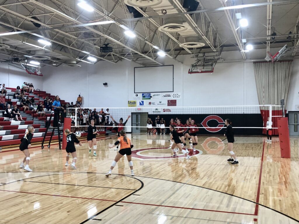 KRVN 880 KRVN 93.1 KAMI Cozad outlasts Lexington for five set victory