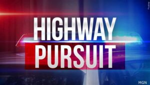 Pursuit leads to arrest in Kearney