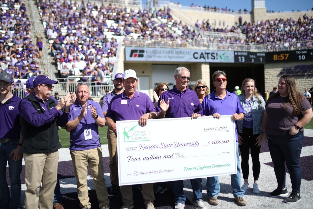 Kansas Soybean Commission donates $4 million for K-State’s new agricultural facilities