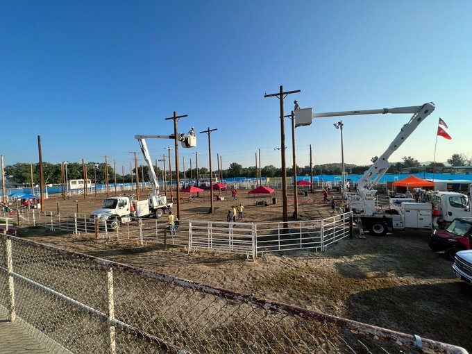 KRVN 880 KRVN 93.1 KAMI Nebraska Lineworkers Rodeo in Broken Bow