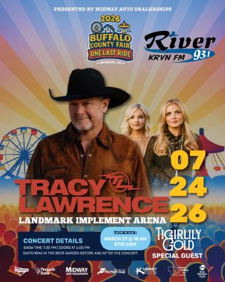 KRVN 880 – KRVN 93.1 – KAMI - Tracy Lawrence to headline concert
