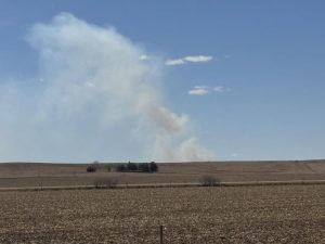Multiple fire crews respond to wildfire north of Cozad