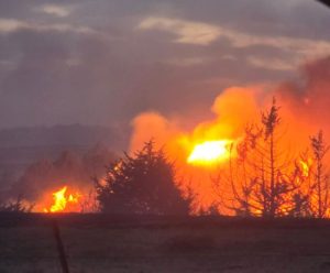 Pressey Fire Burns Nearly 9,000 Acres Near Oconto in Custer County