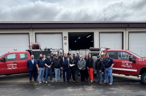 First State Bank Donates $100,000 to Farnam Volunteer Fire Department