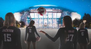 Husker volleyball to play at AT&T stadium