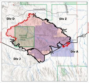 South Fork Fire: Update for Tuesday, June 16