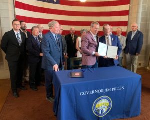 Gov. Pillen, Senators, Public Power Representatives Celebrate New Energy Opportunities Through LB 1261