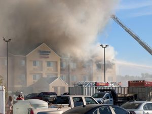 Cigarette the cause of Lincoln hotel fire, building totaled