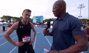 Loper track and field competes in New York City