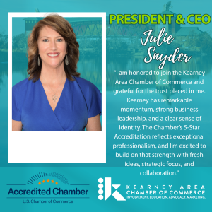 Kearney Area Chamber Announces Julie Snyder as Next President & CEO