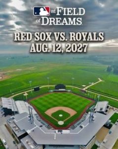 Royals and Red Sox to meet at Field of Dreams
