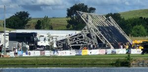 Severe Storm Damages Livin’ Out Loud Concert Stage, Event Still Scheduled to Proceed
