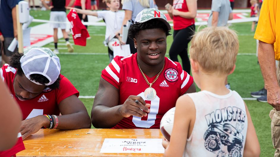 KNEBAM 960 AM 100.3 FM Nebraska Football Fan Day information