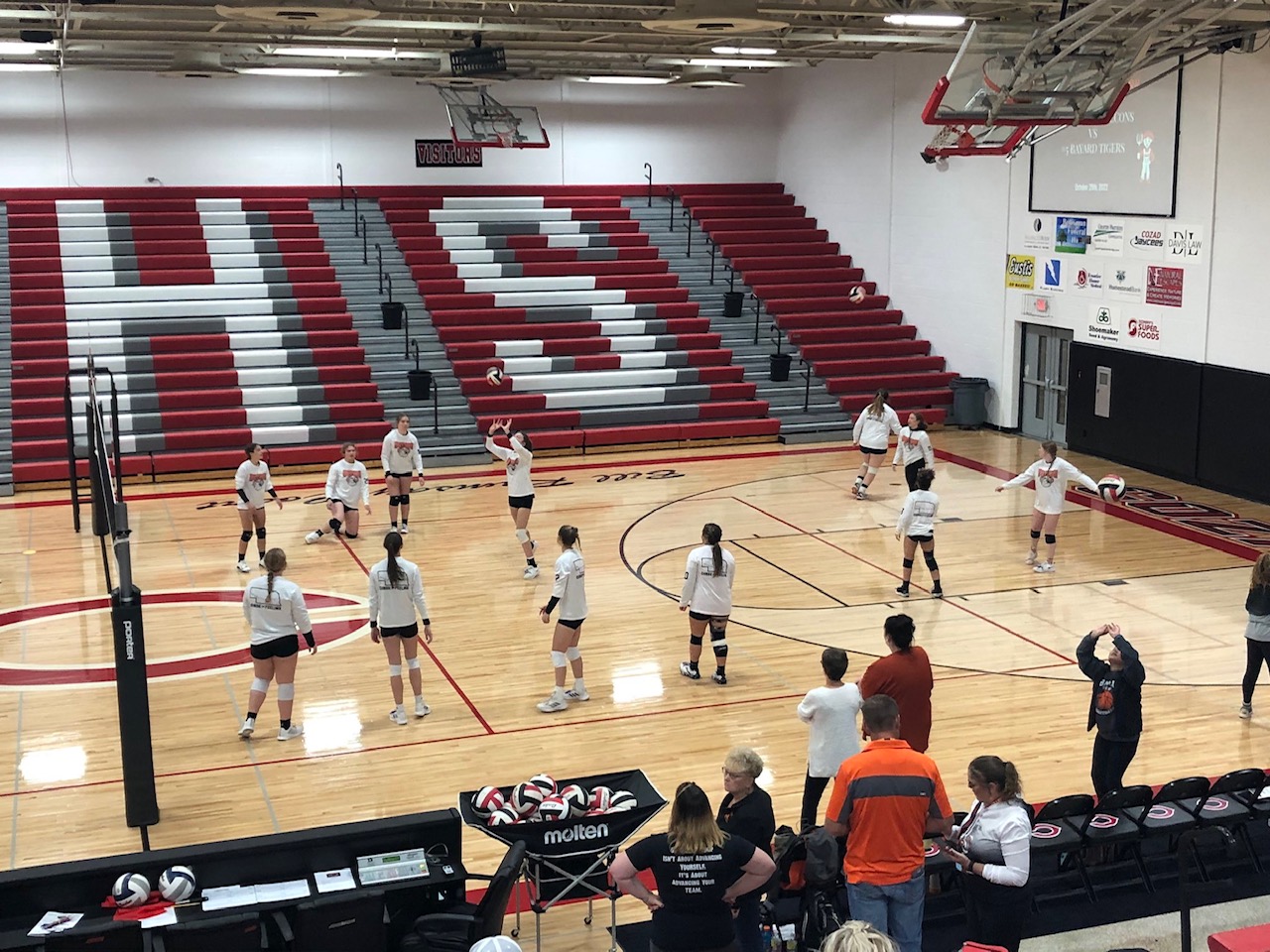 KNEBAM 960 AM 100.3 FM Bayard volleyball team headed to State