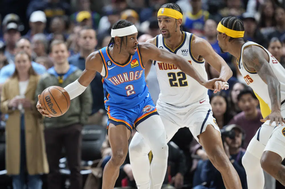 GilgeousAlexander hits winner, lifts Thunder past Nuggets KOZY
