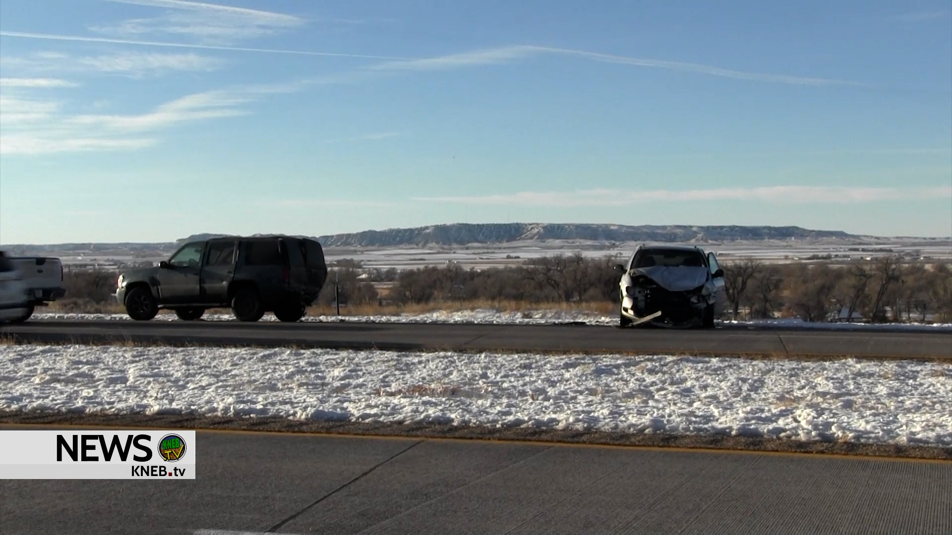 Three Sustain Injuries Following Tuesday Morning Crash East of Mitchell