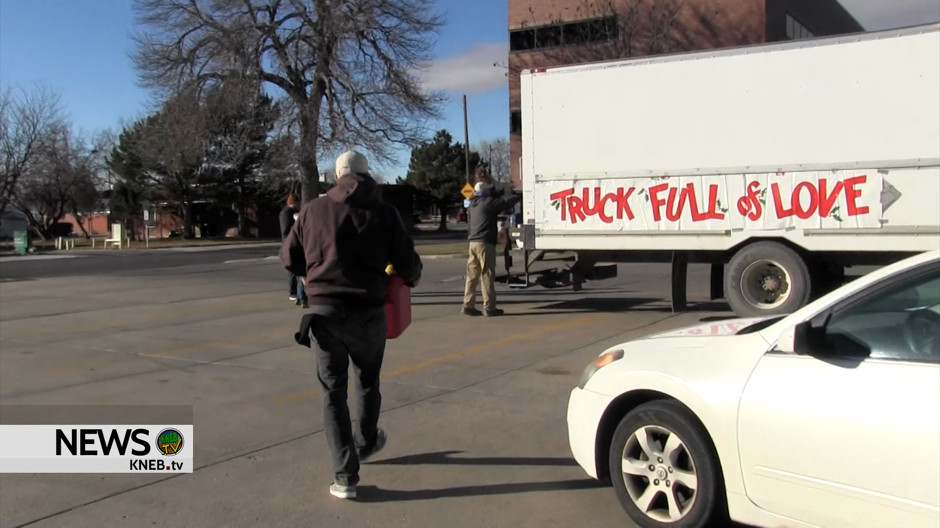 Community Helps Fill ‘Truck of Love’ at Riverstone Bank