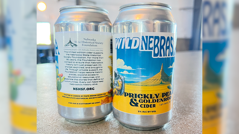 Nebraska State Historical Society Foundation Partners with Papa Moon CraftCider to Launch WildNebraska