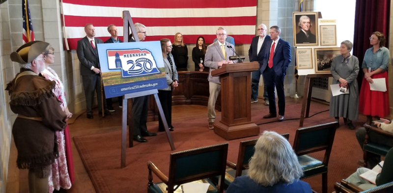 Pillen Kicks Off Nebraska’s Participation in US 250th Anniversary Celebrations