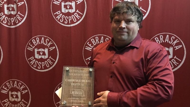 Carhenge Mural Festival wins state tourism award