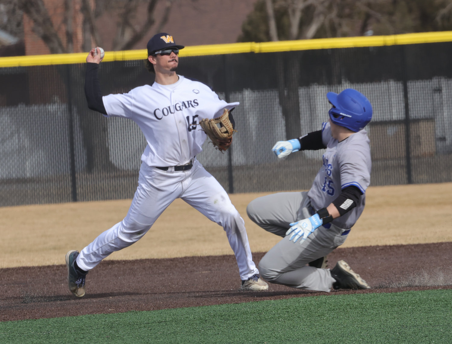 Cougar baseball splits Sunday to close series at Trinidad State