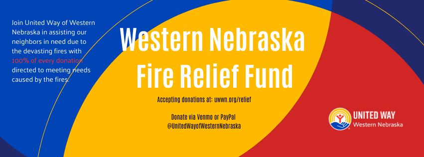 United Way Launches Western Nebraska Fire Relief Fund
