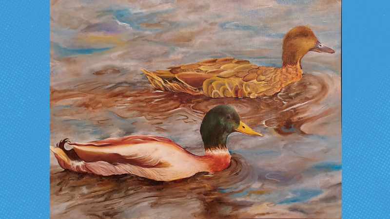 Auburn teen takes two top titles in Nebraska Junior Duck Stamp contest