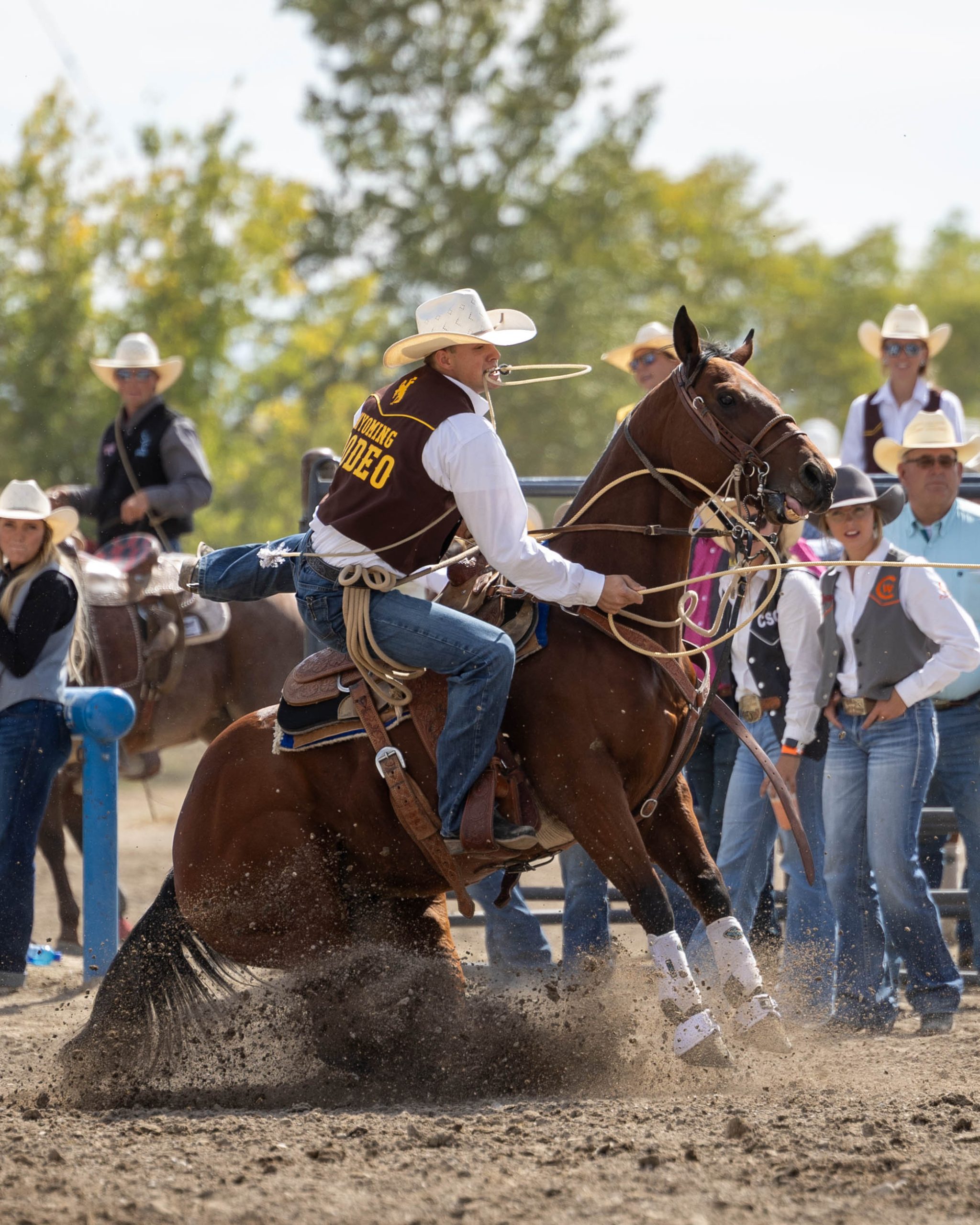 Tate Talkington ready to compete at the College National Finals Rodeo
