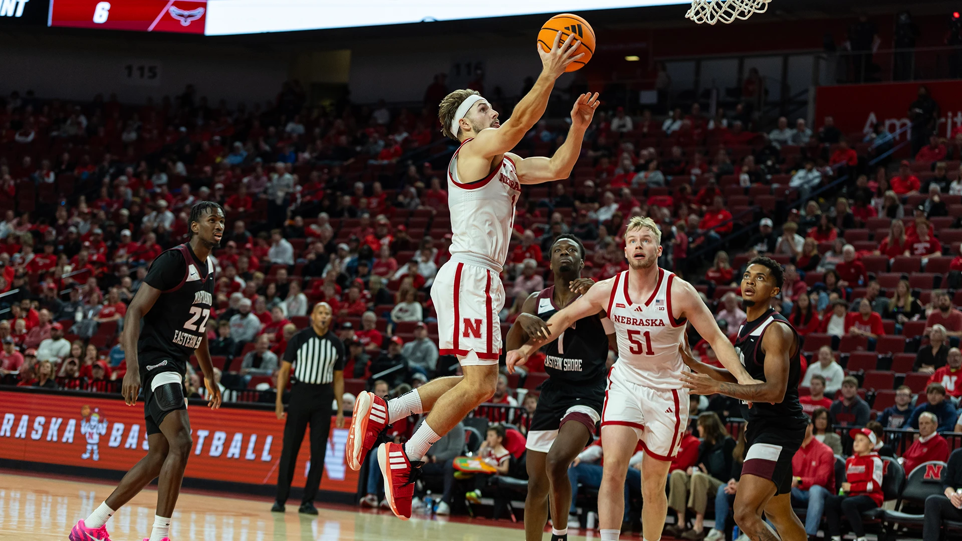 Husker Men take care of business against Maryland-Eastern Shore