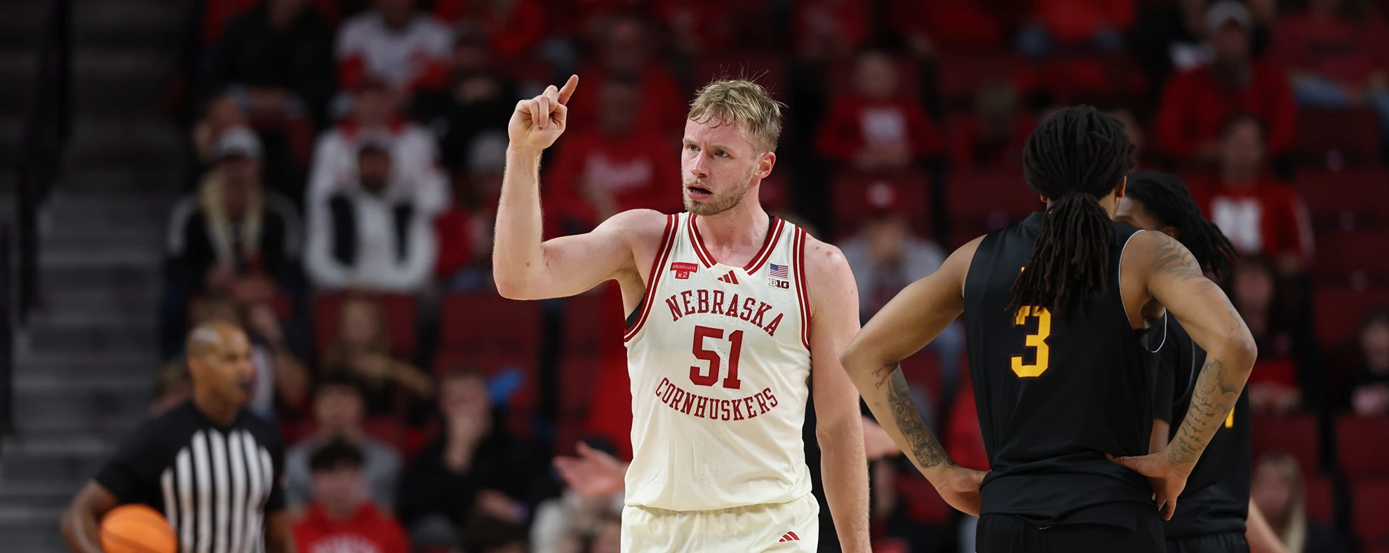 KTIC 840 AM/98.3 FM/98.7 FM - Husker Men stay undefeated with win over ...