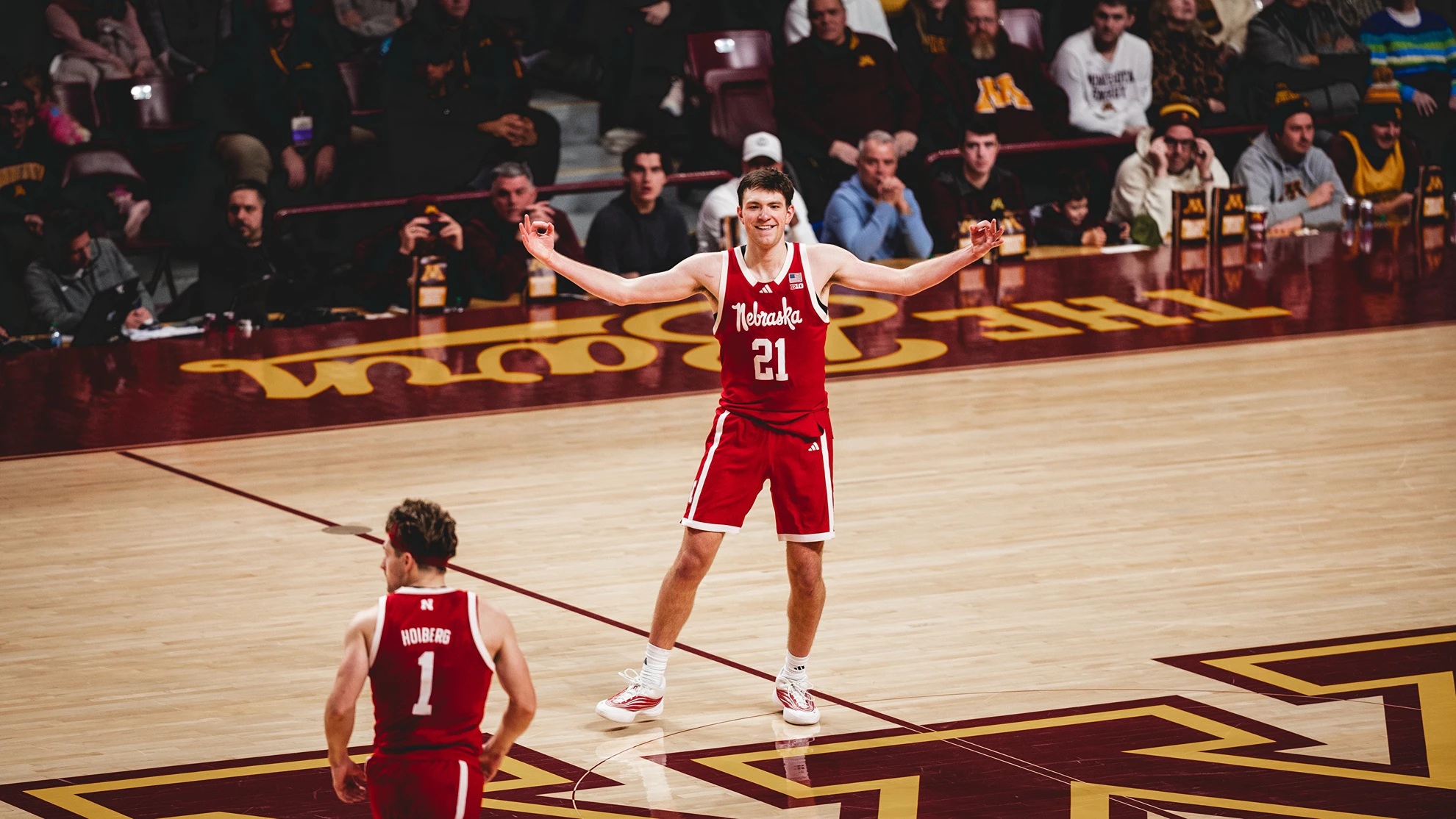 Husker Men use Big Second Half to pull away from Minnesota