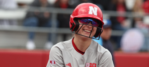 Frahm throws near no-hitter as Huskers clinch series with Wisconsin