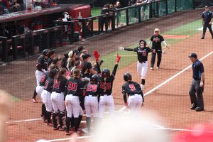 Huskers take Game One of Super Regionals from Cowgirls