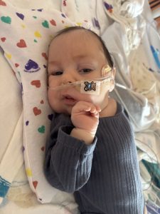 Kruz L. Hegemann, age 3 months, of Howells