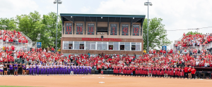 Nebraska Softball Super Regional Opener against Oklahoma State Suspended due to Inclement Weather; Game to resume at 4:00 p.m. Friday