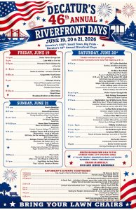 Decatur Riverfront Days coming up this weekend