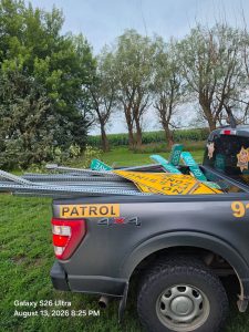 ARRESTS MADE IN MADISON COUNTY SIGN THEFT