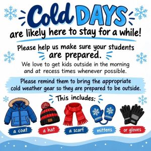 Prepare Children for Cold Weather