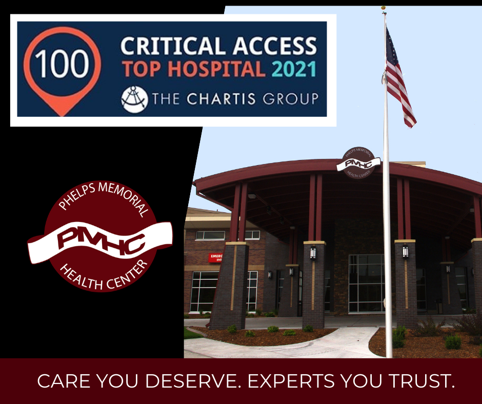 KUVR Phelps Memorial Health Center Named a 2021 Top 100 Critical
