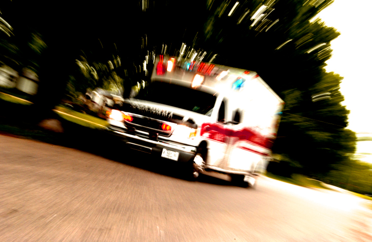 Worker hospitalized after being pulled into pallet grinder
